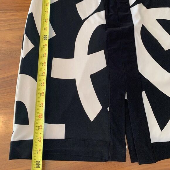 Dress, Joseph Ribkoff, EUC, jersey knit, Sz 12, sleeveless sheath, lined - Picture 7 of 16